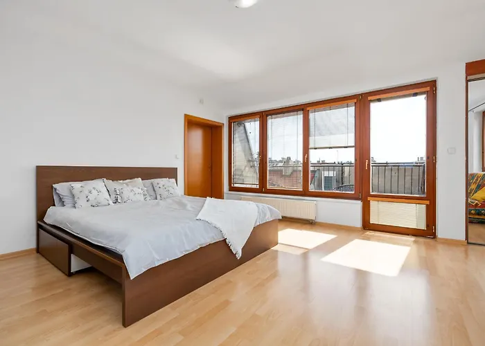 Spacious Center Penthouse & Private Rooftop Terrace Apartament *